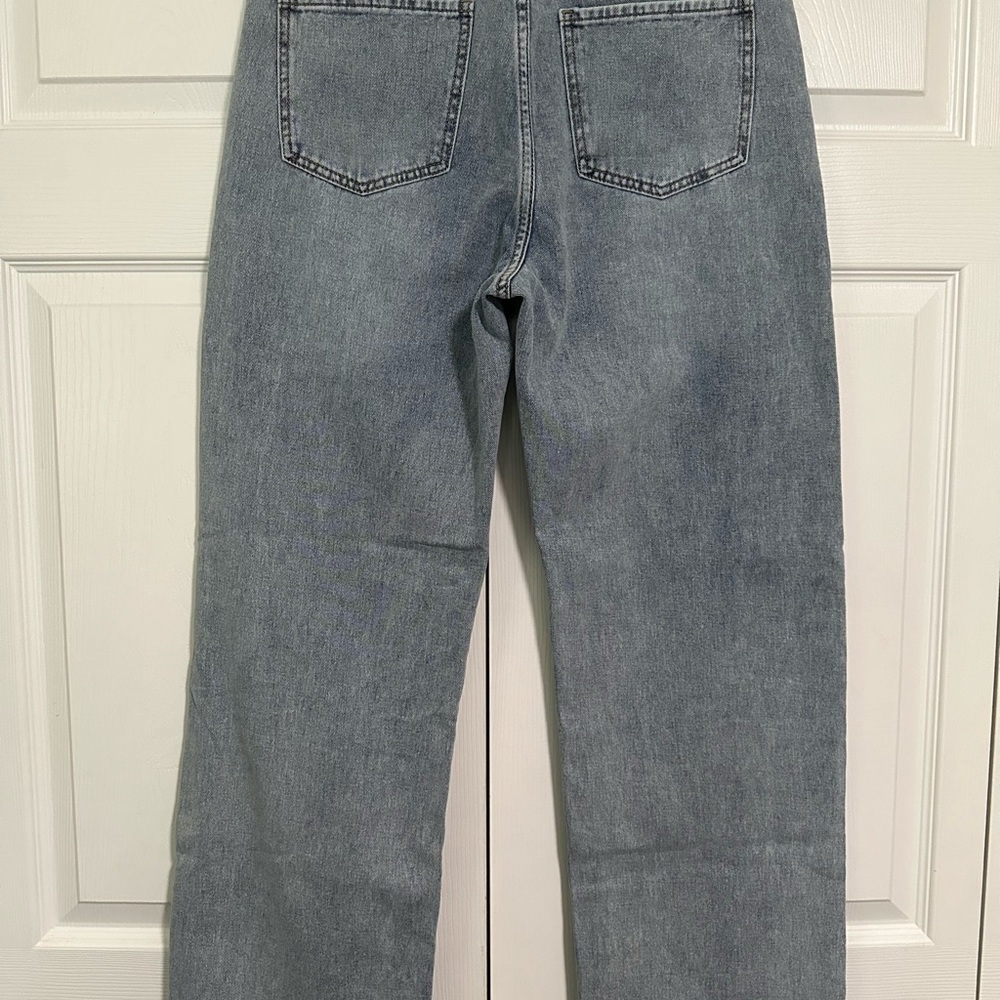 SHEIN Ripped Wide Leg Jeans - Picture 2 of 12